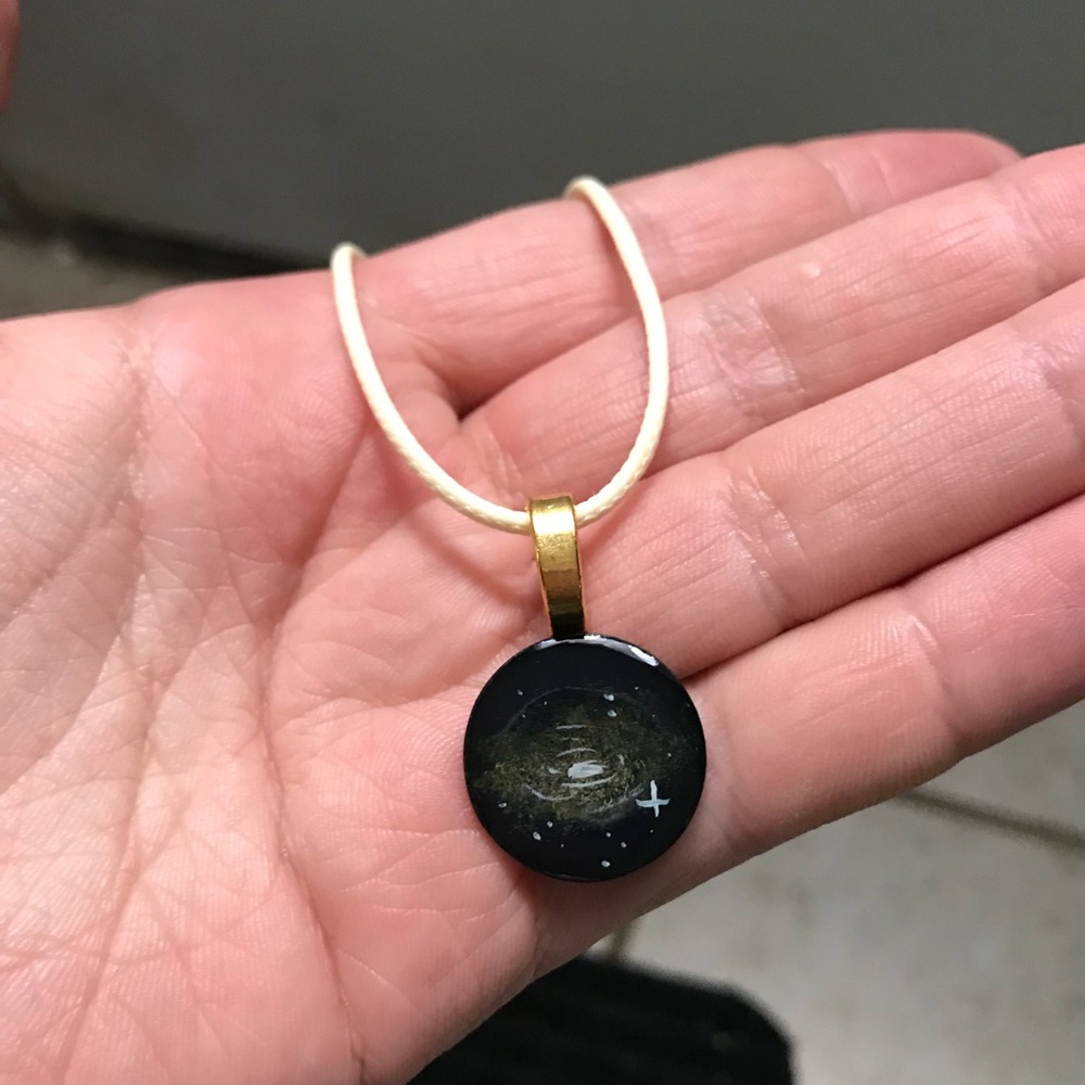 Galaxy necklace